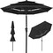 Best Choice Products 10ft 3-Tier Patio Umbrella, Market Sun Shade w/ Tilt Adjustment, Easy Crank